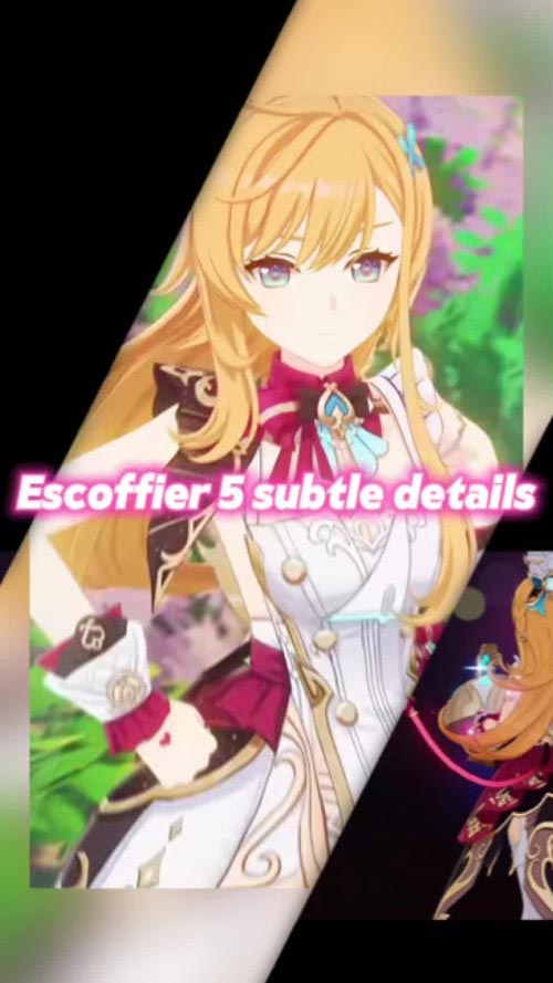 Escoffier’s Glowing Tail & Hidden Animations — Genshin Fans Are Eating Good