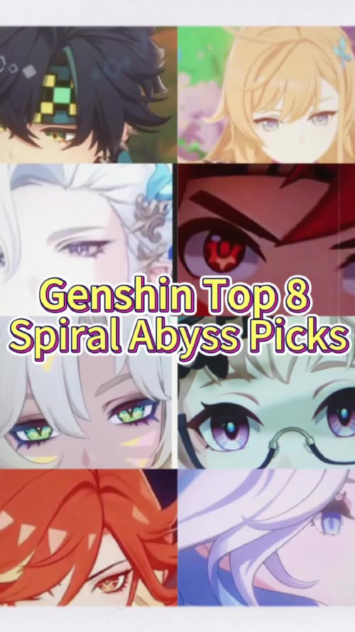 Furina Still #1? Top 8 Abyss Characters Revealed!